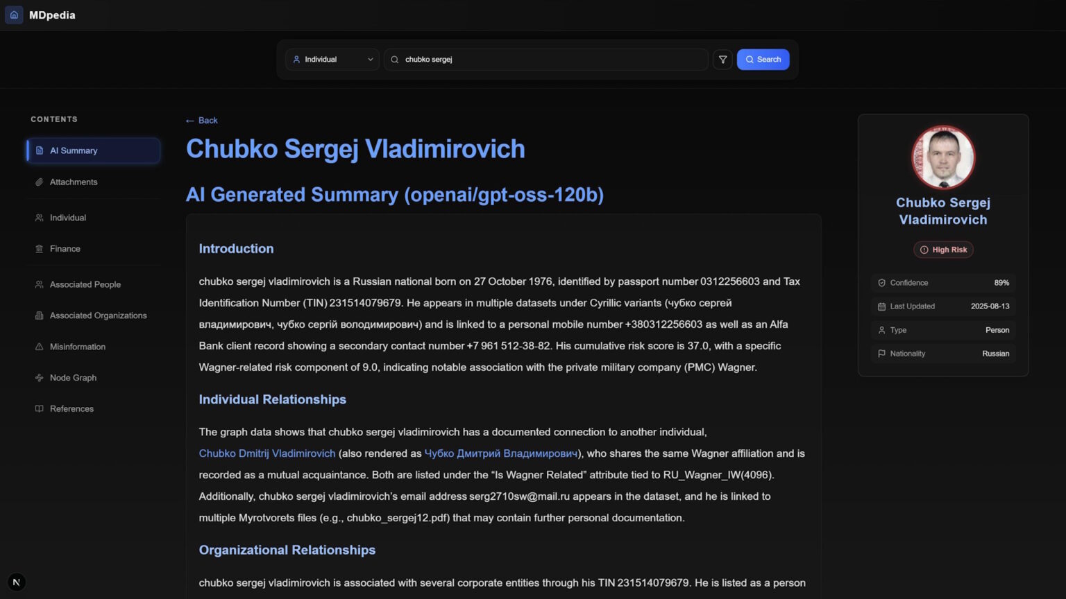 example search 2